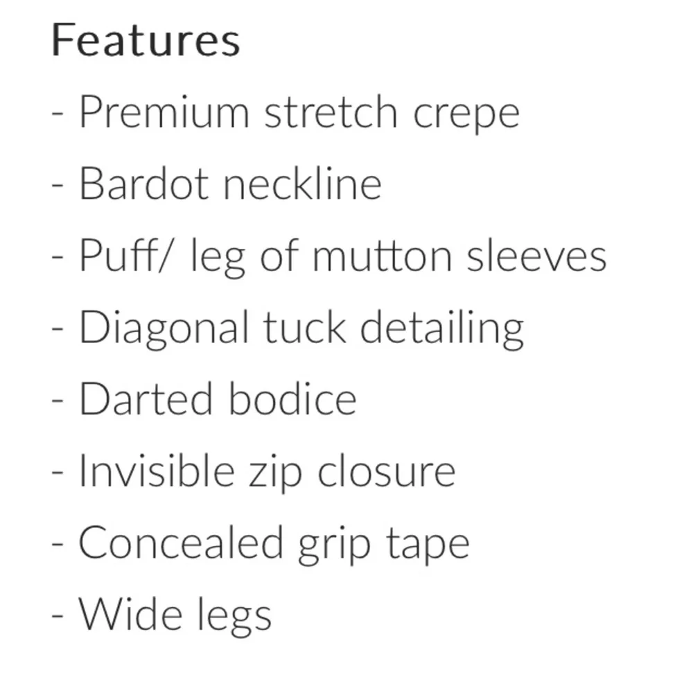 NWT Club L London off shoulder puff sleeve white ruched front jumpsuit - Picture 7 of 7